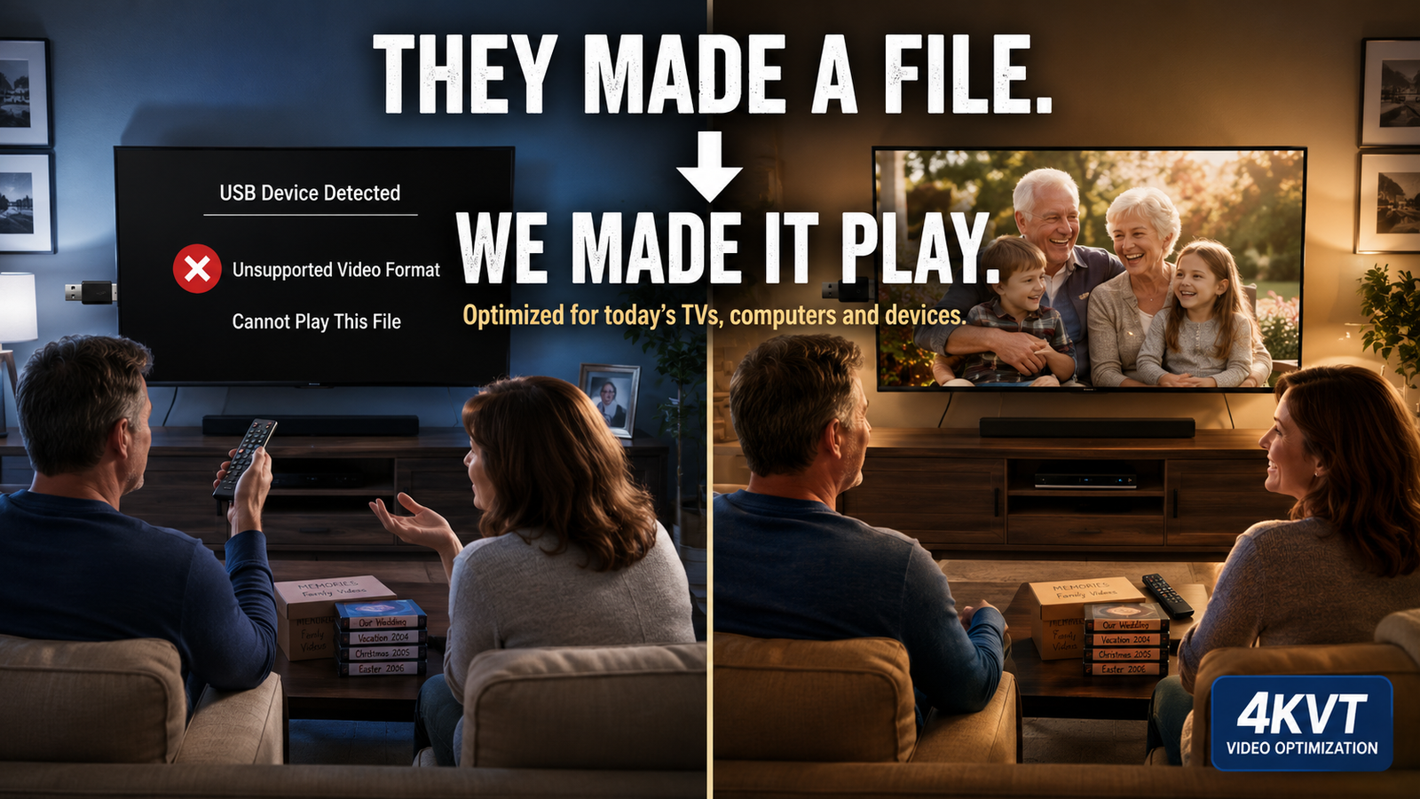They Made A File. We Made It Play. — 4KVT Video Optimization