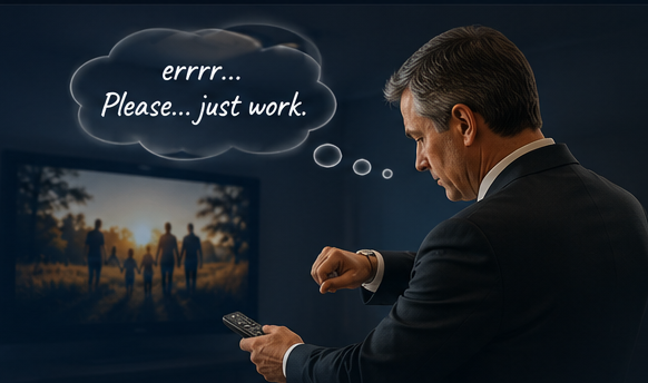 Funeral director frustrated with video not playing