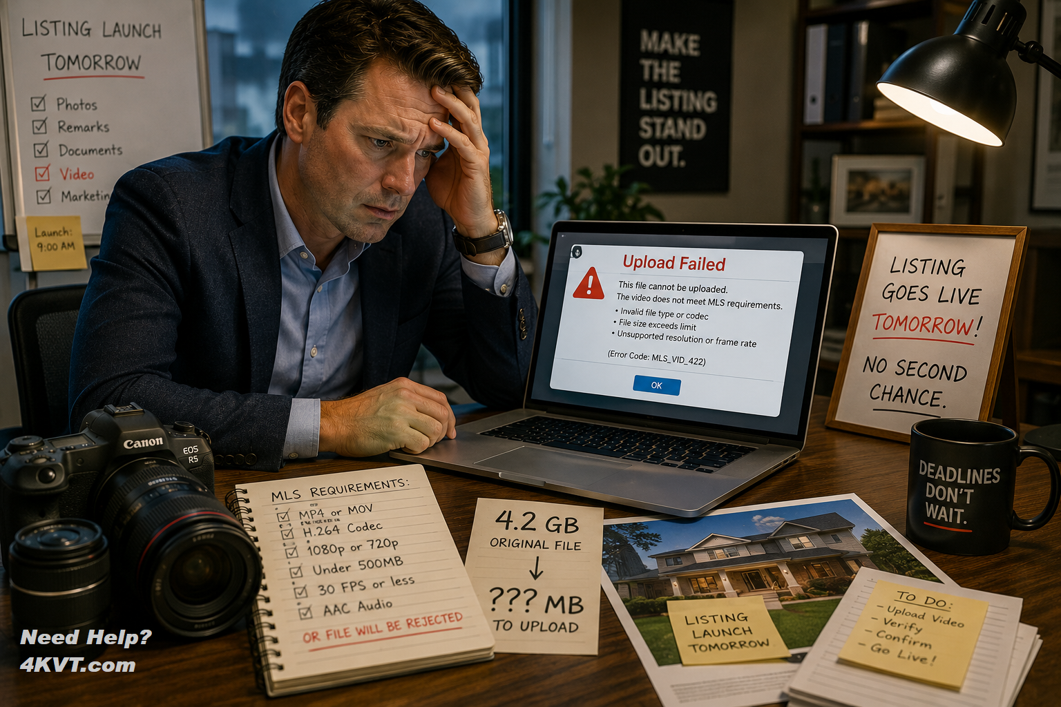 Real estate agent with listing live on Zillow